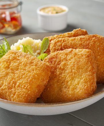 3 BREADED CRUNCHY FISH PORTION
