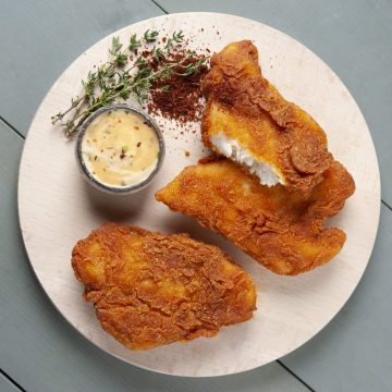 FROZEN PRE FRIED CAJUN FISH PORTION